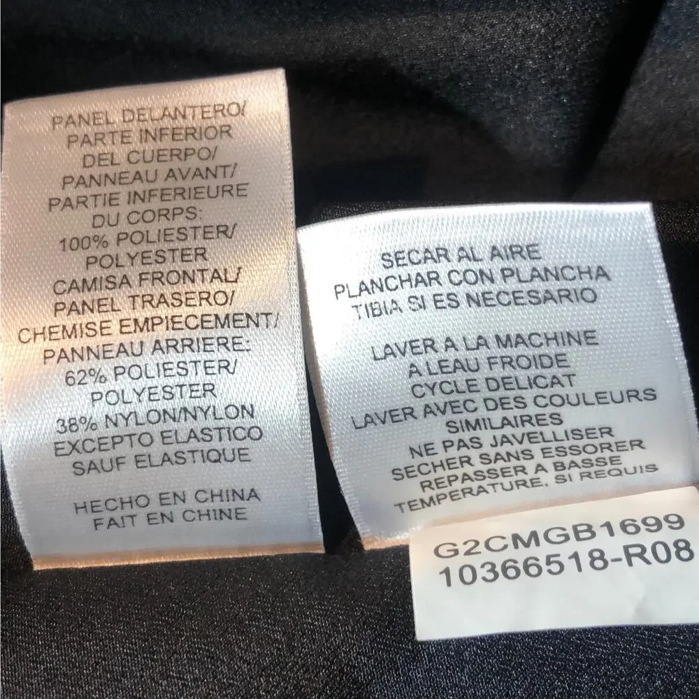 128. RACHEL Rachel Roy Geometric Lace Sleeveless Dress Womens Size 4 Fit & Flare - Picture 10 of 11